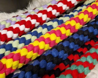 Zergel für den Hund aus Fleece, Zerrspiel, Hundespielzeug