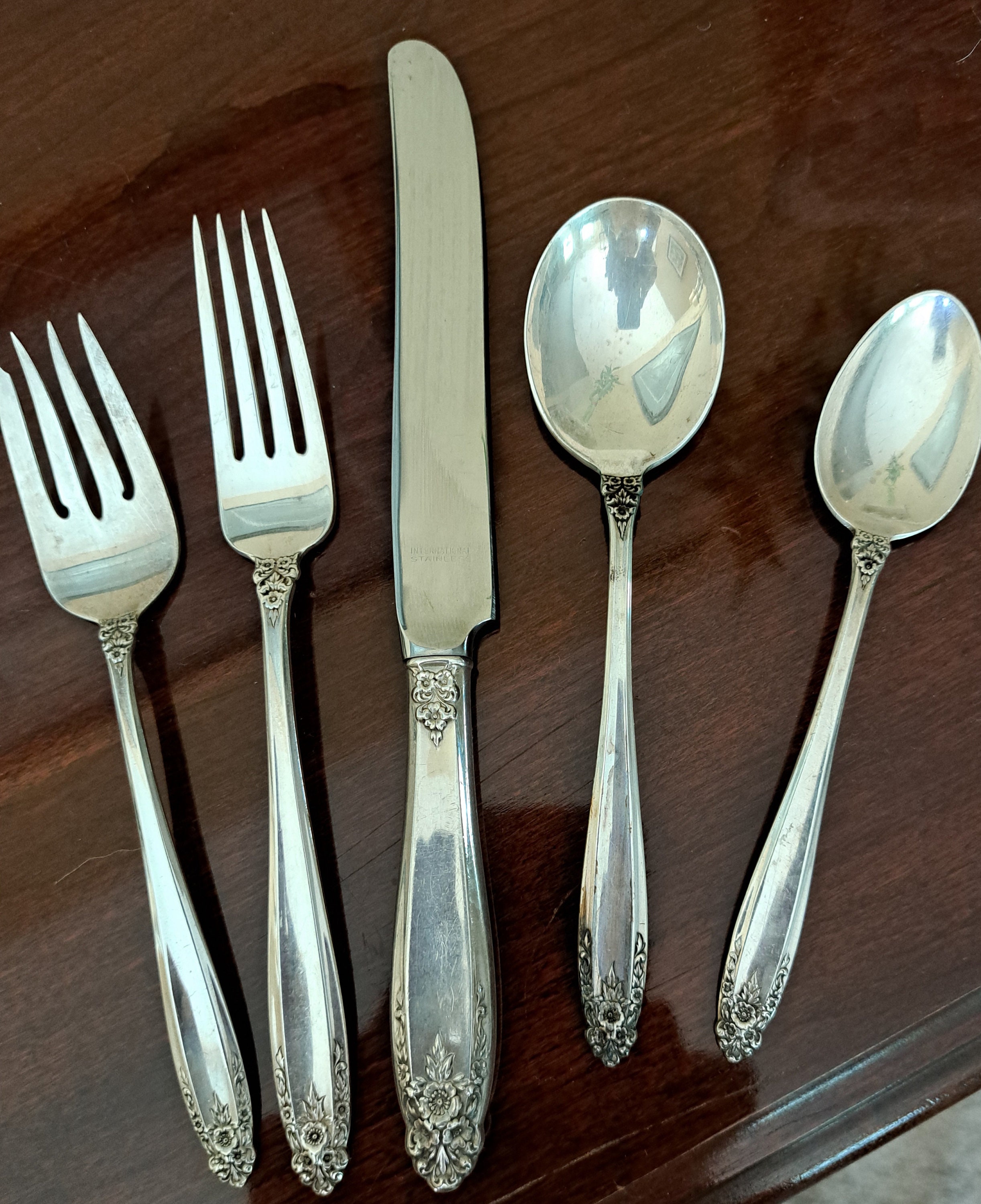 Prelude Sterling Silver Place Setting Etsy