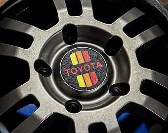 Vinyl Wheel Blackout Overlays for Toyota 4Runner TRD Off Road 2017-2022 | 8 Colors