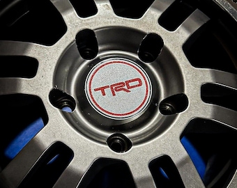 Toyota TRD 17" TRD Rock Warrior Wheel Center Cap (Will NOT Fit Other Wheels) - 85mm - Original Design - 3D Printed