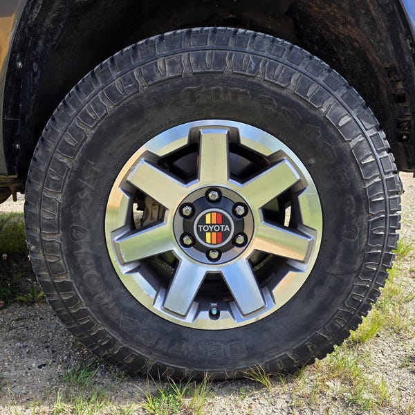 Toyota 4Runner '14-'24, FJ Cruiser '14 Center Caps - 3D Printed - Original Design