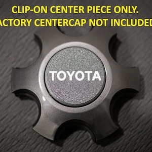 Tapacubos central para rueda de Toyota Tacoma (16-23) - 66 mm - Diseño original - Impresión 3D