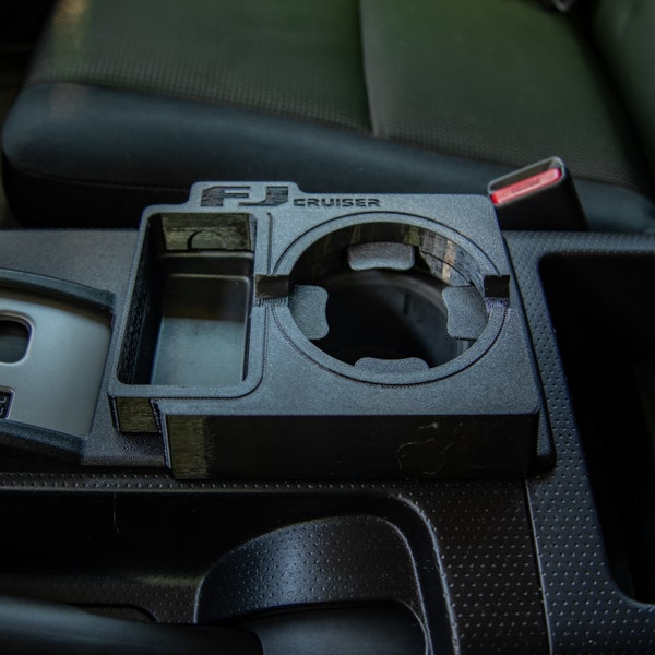 Porte-gobelet mod pour Toyota FJ Cruiser 07-14 (garage automatique à gauche uniquement)