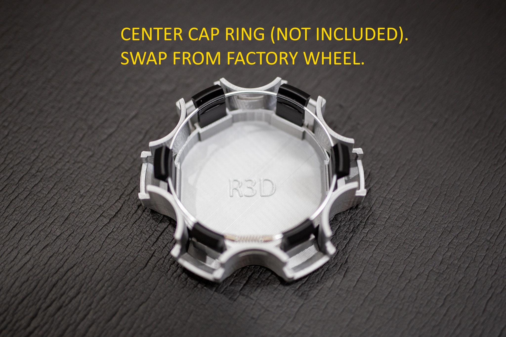 Lexus GX470 03-09 Center Caps - Custom 3D Printed - Original