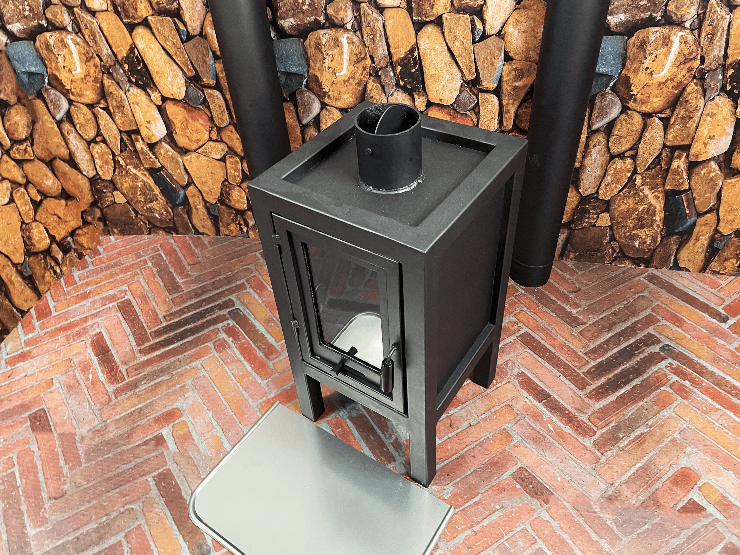 Fornello 6kw Multi-fuel Stove Log Wood Burner Man Cave - Etsy