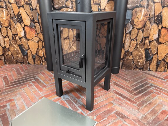 Fornello 6kw 3 Side Glass Multi-fuel Stove Log Wood Burner - Etsy