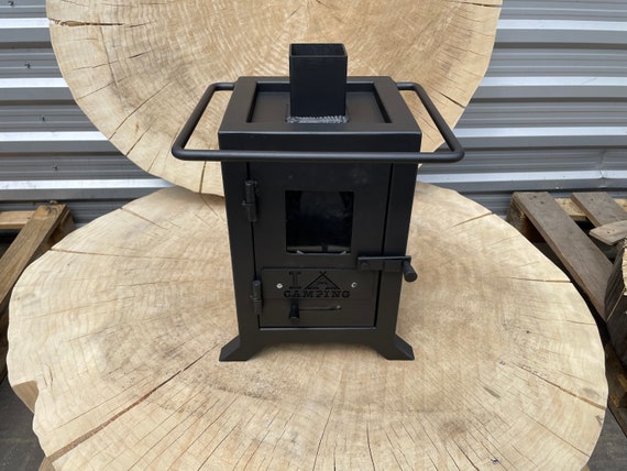 Piccola Camping Stove Camper Van Tent Wood Burning Stove - Etsy