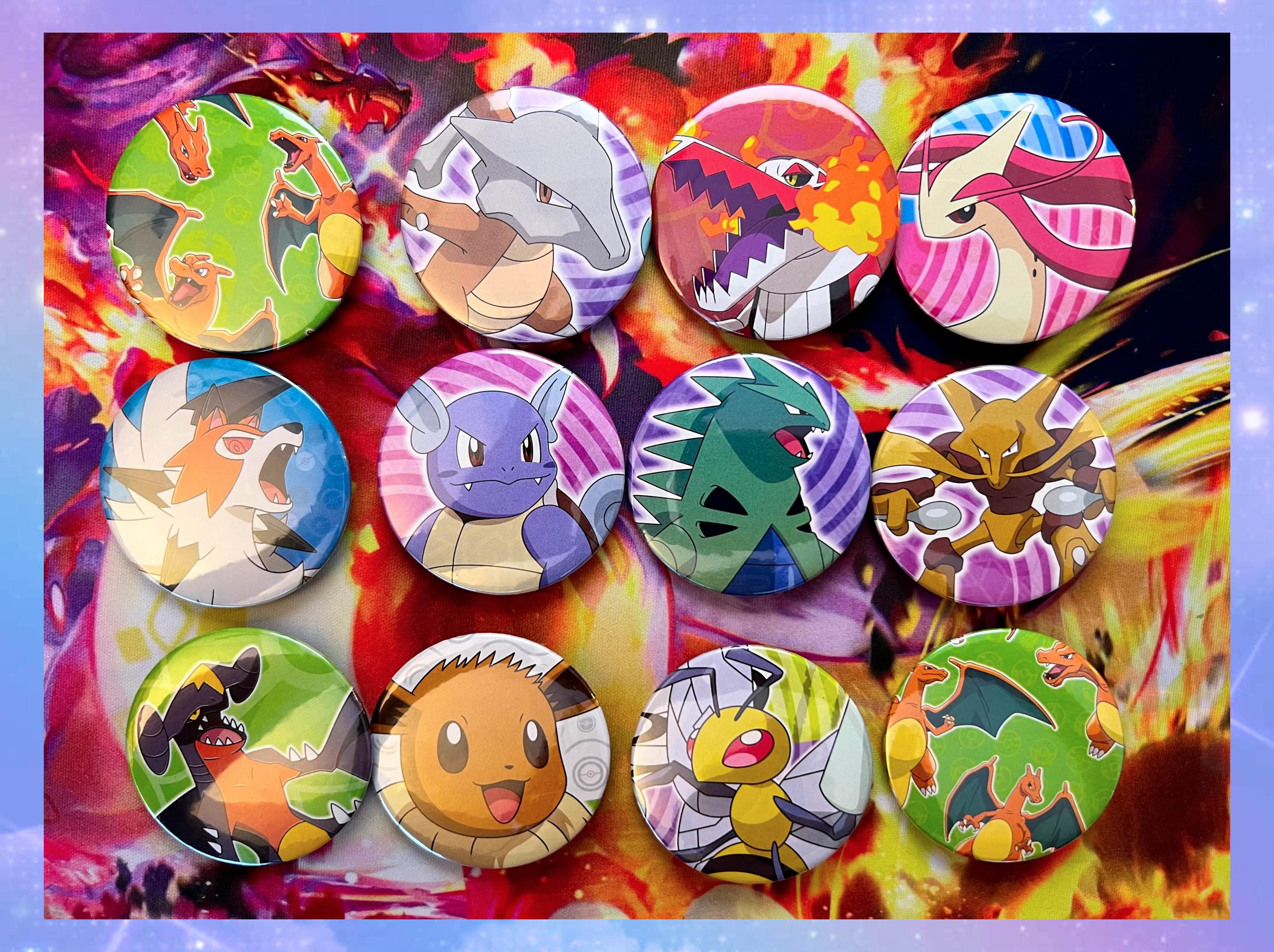 Poke-pins - Laminated 2.25'' Game Character Pins - Etsy