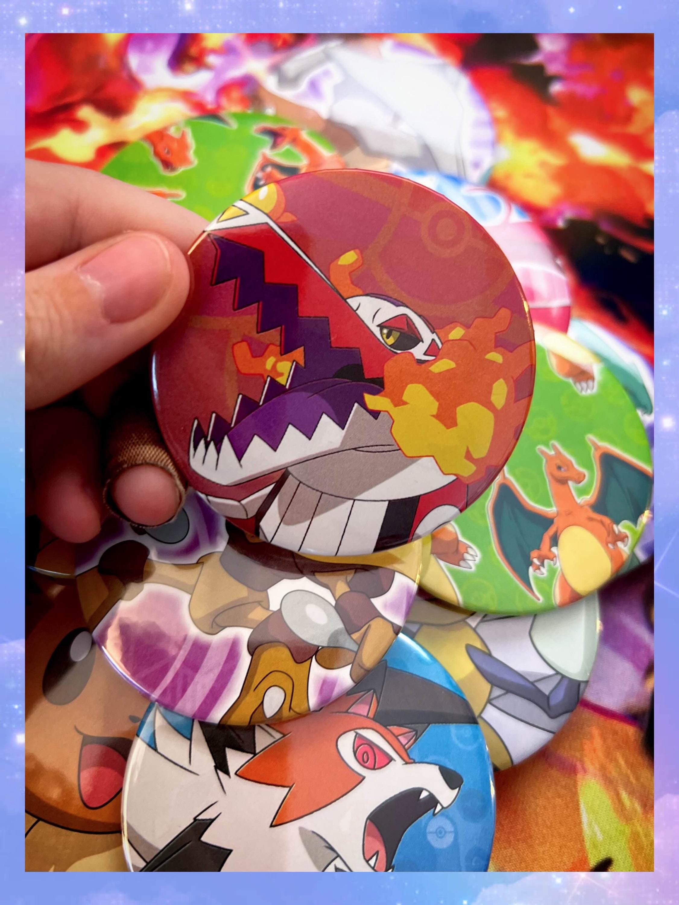 Poke Pin Pattern Parit Poke-pins - Laminated 2.25'' Game Character Pins - Etsy