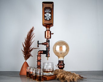 Whisky Bourbon Dispenser, Jubiläumstag, Geburtstagsgeschenk Ehemann, Schnaps Alkohol Wein, Vater Papa Geschenk, Kellerbar, Männerhöhle