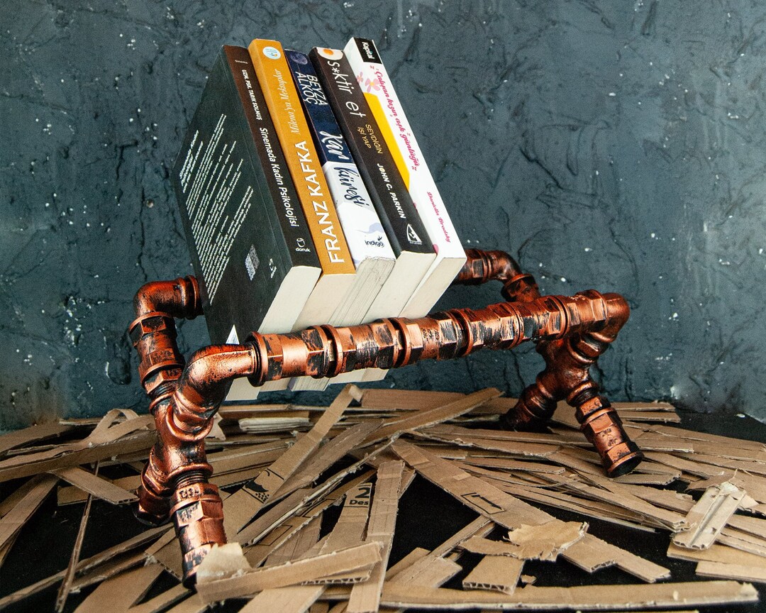 Pipe Bookcase Industrial Style Bookcase Industrial Pipe Etsy