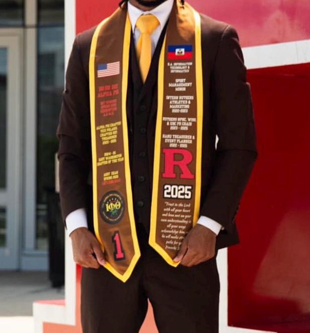 Custom Graduation Stole - Etsy