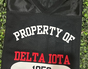 Gallery Dept. Inspired Greek Jersey | Gift, Chapter, Founders’ Day Shirt | AKA, Delta, Zeta, SGRho, Alpha | Pretty, Diva, Finer, Poodle