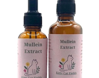 Mullein Tincture | Alcohol Free | Mullein Glycerite | Mullein Extract