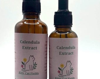 Calendula Tincture | Alcohol Free | Calendula Glyerite | Calendula Extract