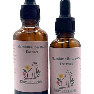 Marshmallowtinktur | Alkoholfri | Marshmallowrotglycerit | Marshmallowrotextrakt | Organisk marshmallowrot