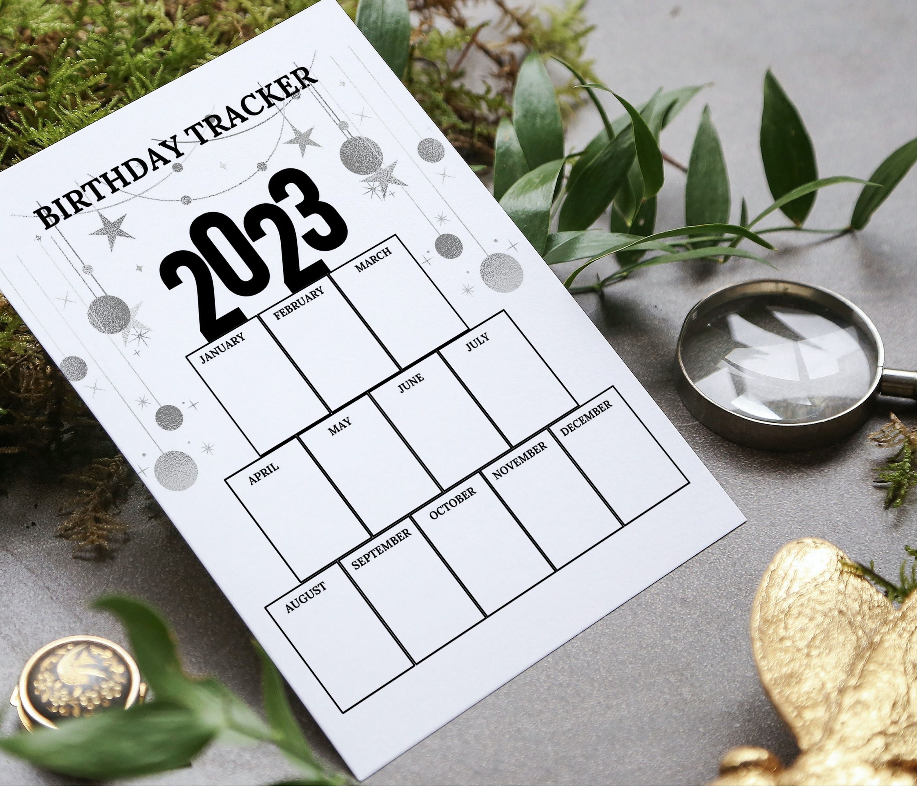 Cute Cartoon Cat Calendar Printable 2023 - Etsy