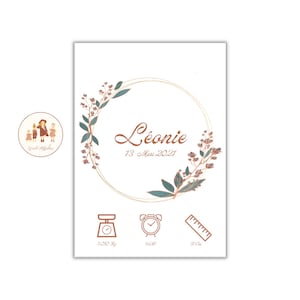 Geburtsplakat, Babyplakat, Babyvornamenplakat, Baby, Geburtsdatum, Babygeschenk, Babyplakat