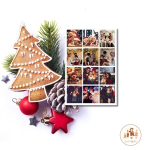 Foto-Weihnachtskarte, minimalistische Weihnachtskarte, Frohe Weihnachten-Fotokarte, anpassbare Karte, Familienfotos, Weihnachtsfamilienplakat