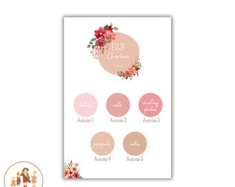 Tarjeta de programa de despedida de soltera, tarjeta de rascar personalizada para despedida de soltera, despedida de soltera, desafío de despedida de soltera, novia, entretenimiento para despedida de soltera, despedida de soltera