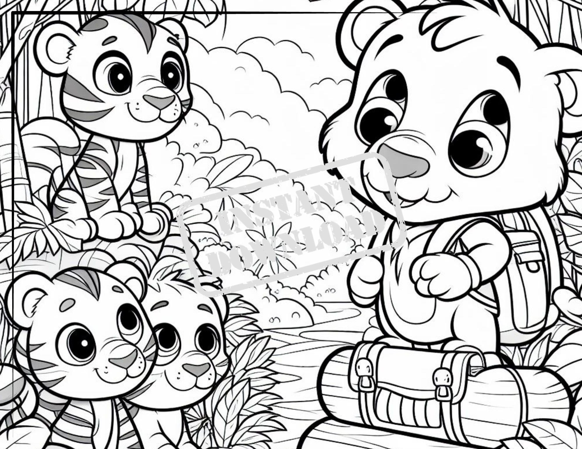 lion-cub-in-forest-for-kids-coloring-55-page-download-big-cat-line