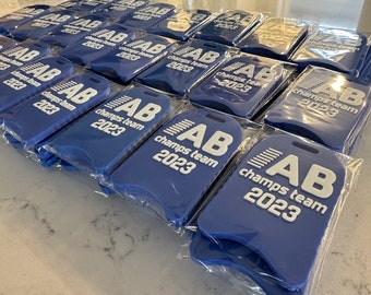 Team Bulk Order Custom Swimming Personalized Kickboard Bag Tag • Swimmer Swim Bag Tag 3D Printed Kick Board!