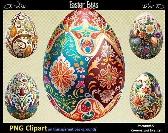 Easter eggs clipart. Free download transparent .PNG
