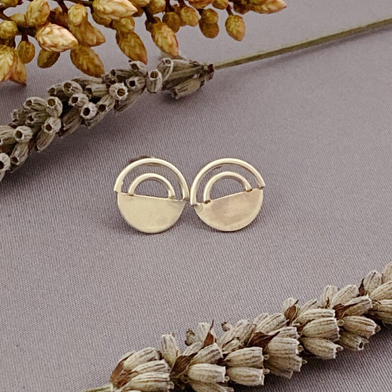 Rainbow Eye Earrings