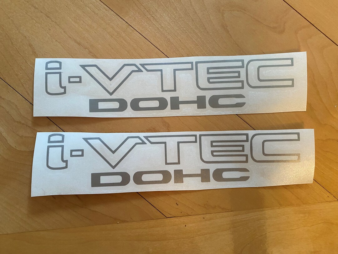 Ivtech DOHC Decal Jdm Decals Car Decals Weatherproof Vinyl Etsy