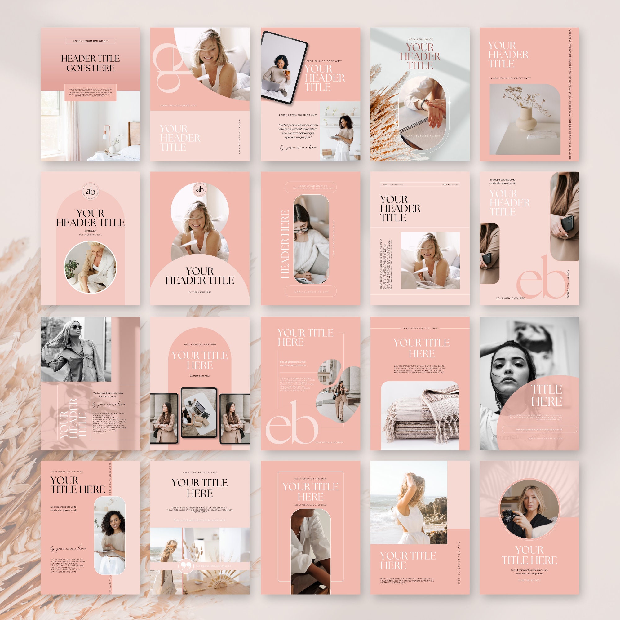 Editable Ebook Cover Template, Covers Editable Digital Covers for Ebook ...
