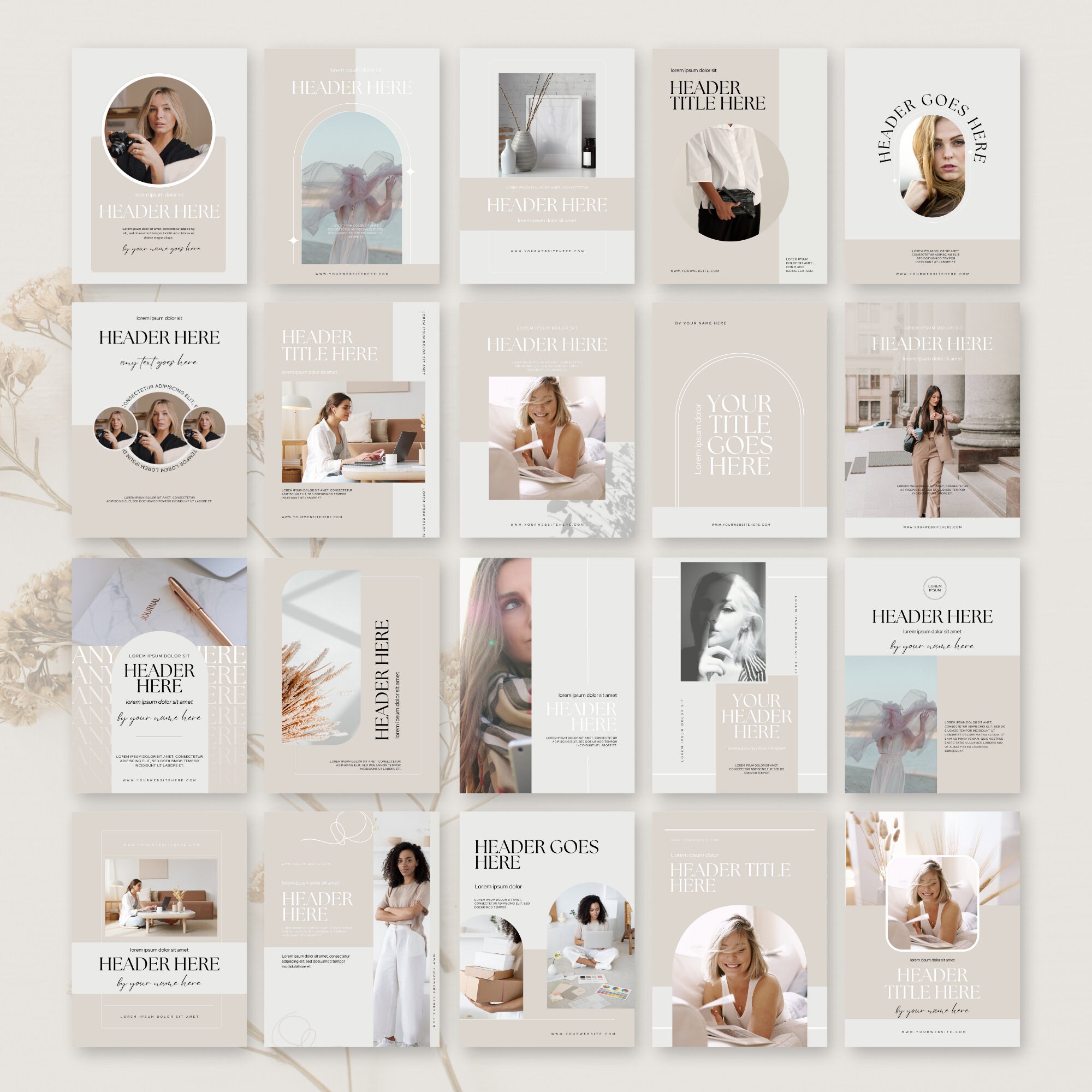 Editable Ebook Cover Template, Covers Editable Digital Covers for Ebook ...
