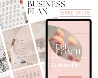Life Coach Business Plan Template. Template features Business Plan and Coaching Plan Template. Life Coach Plan and Resources for Business.
