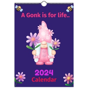 Gonk Gnome Wall Calendar