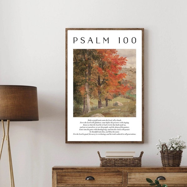 Psalm 100 - Etsy