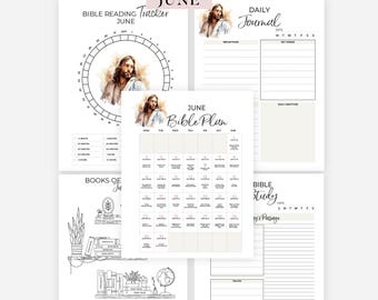 Prayer Journal Printable Bible Study Planner Faith Based Bible Study Journal for Women Prayer Planner Christian Digital Bible Journal Book