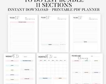 To Do List printable Minimal Todo List To Do Checklist Todo List Pdf Downloadable Checklist Blank to do List Printable Tasklist Checklist A4