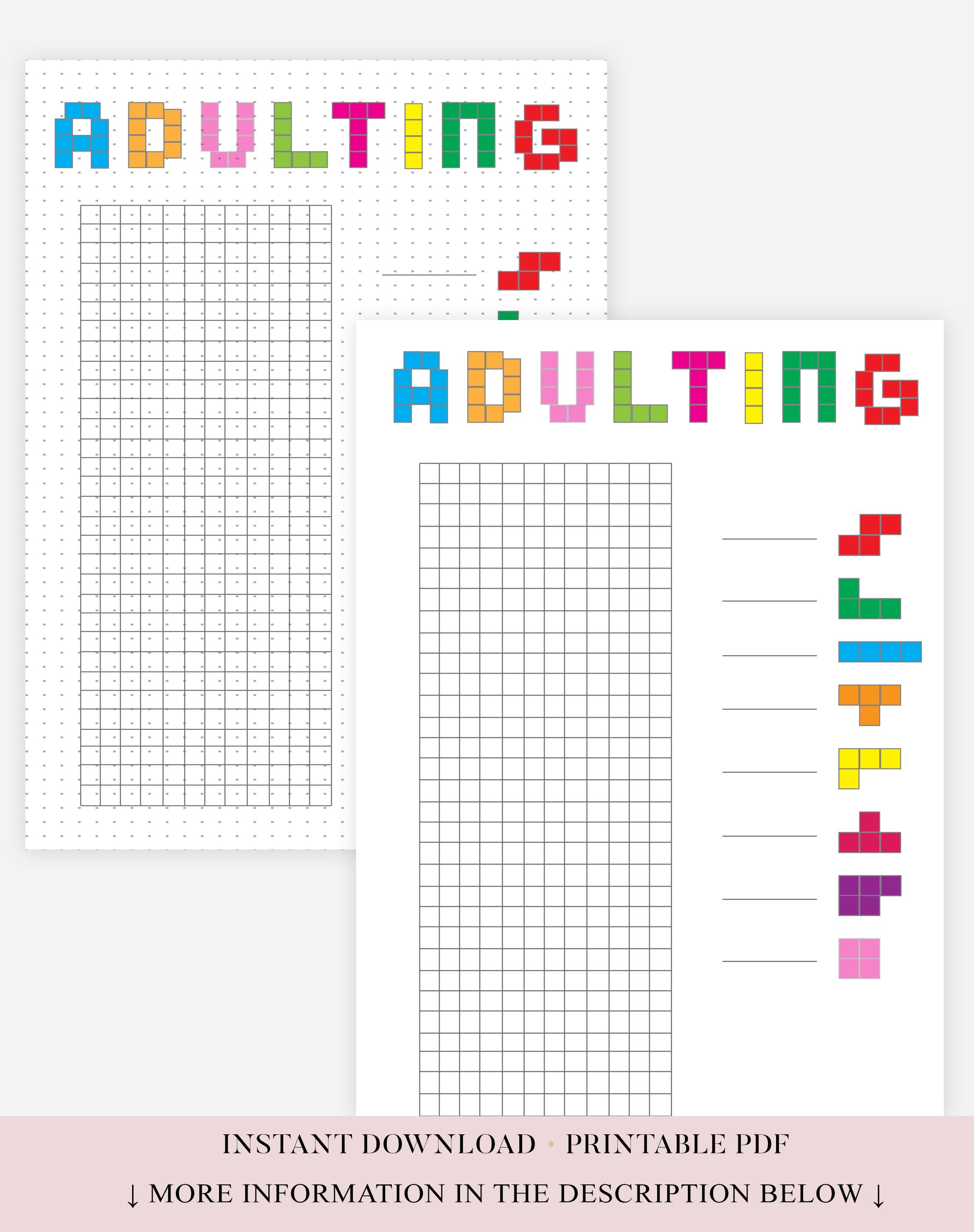 Adulting Tracker, Printable Journal Page, Monthly Tracker, Fun Habit ...