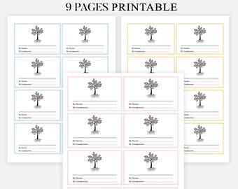 Family Reunion Name Tags Printable, Family Reunion Ideas, Printable Name Badge, Reunion Name tag, Name Tag Stickers, Family Reunion Party
