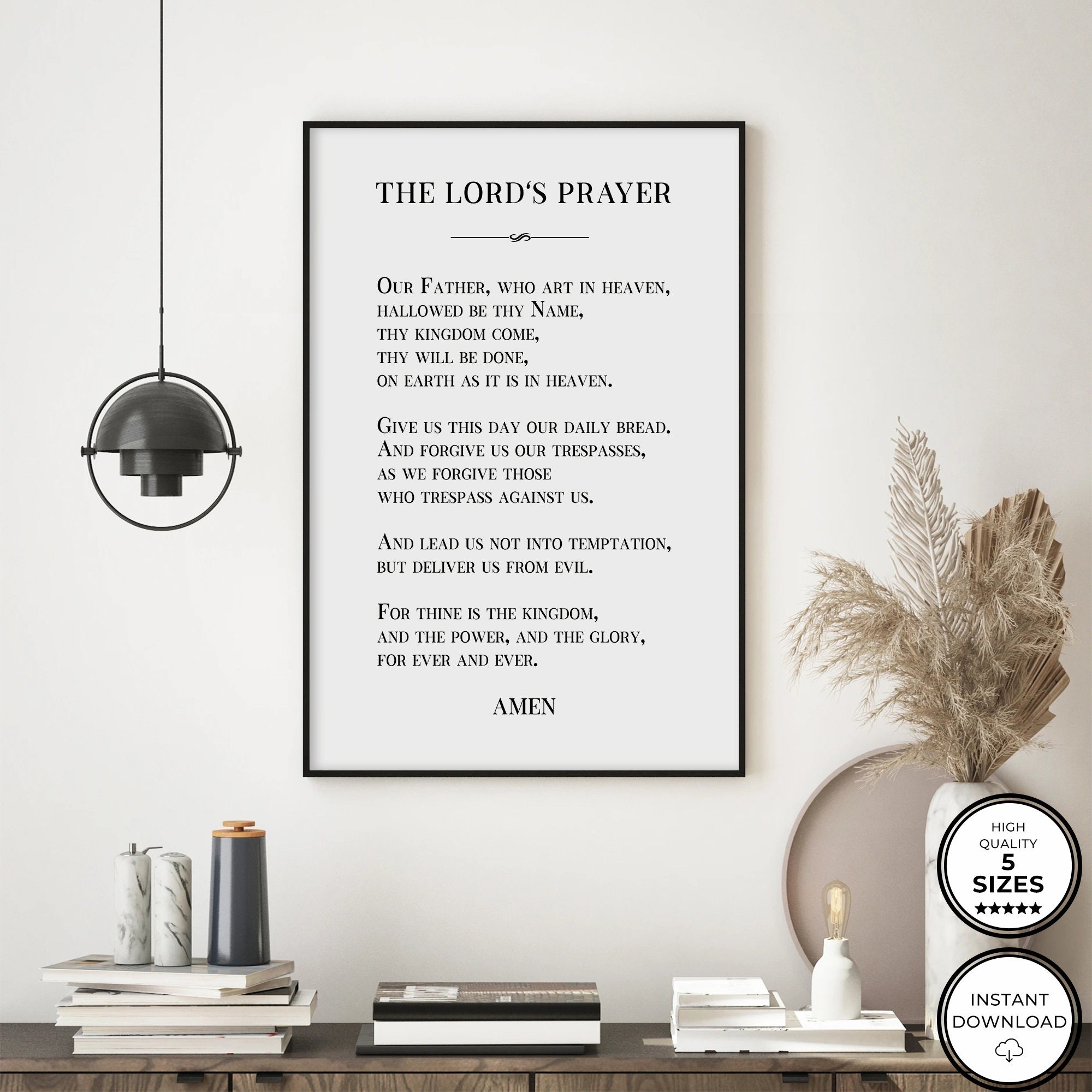 The Lord's Prayer' Prints, AllPosters.com