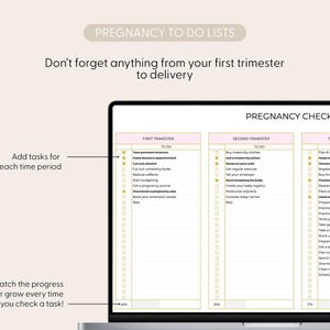 Foglio di calcolo per la pianificazione del bambino, lista della spesa per i prodotti per neonati, pianificazione finanziaria per la gravidanza, Google Fogli, budget per il bambino, checklist per la preparazione del neonato immagine 16