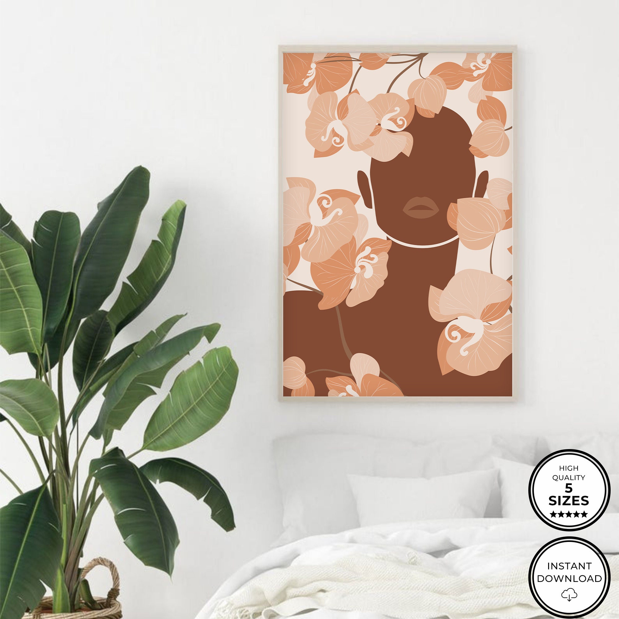 Black Girl Art Abstract Art Printable Black Art Instant Etsy Black Girl Art Abstract Art Printable Black Art Instant Etsy