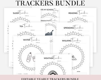 Daily Water Tracker, A5 Journal Page Printable, Water Habit Tracker, Printable Journal Page, Planner, Health Tracker, Water Tracker Journal