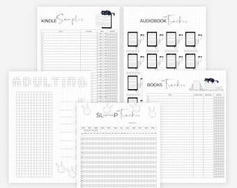 April Journal Bundle – Printable Planner Pages, Dotted & Undotted (A4, A5, Letter)