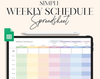 Life Planner Spreadsheet Budget Tracker Template Task To Do List Habit Productivity Goal Daily Planner Digital Calendar Google Sheets