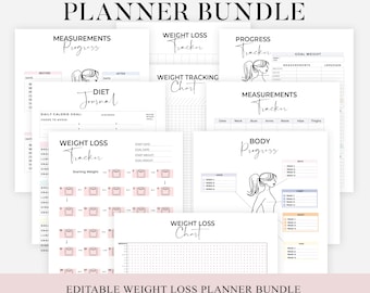 Weigh In, Fitness Tracker, Body Measurements Tracker, PRINTABLE Journal Page, Exercise Tracker, Health Tracker, Workout Tracker, Weight Loss