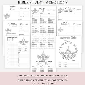 Elenco dei piani annuali di lettura della Bibbia di Papa Leone Lettura della Bibbia in un anno Bibbie digitali Pianificatore di lettura Studio biblico Cronologico Mensile Pan della Bibbia