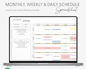 Digital Planner 2026 All in One Daily Planner Work Digital Planner Digital Life Planner iPad Calendar 2026 Digital Daily Work Planner