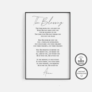 May His Favor Be Upon You, The Blessing Song Kari Jobe, Printable Bible Verse, Scripture Song Sign, Christian Wall Art Decor, Scripture Sign