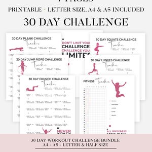 Trainingsplannen | Afdrukbare stappentracker | Fitnesstracker voor dames | Fitnesstrackers | Trainingstracker | Oefenschema's | Gymroutine
