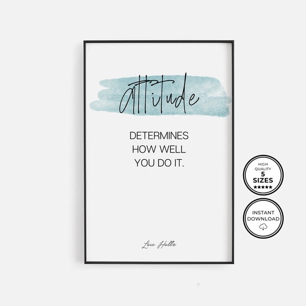 Lou Holtz Quote - Etsy